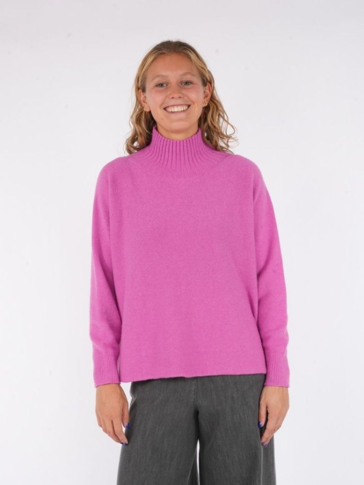 wijde pull in fijne tricot  lily