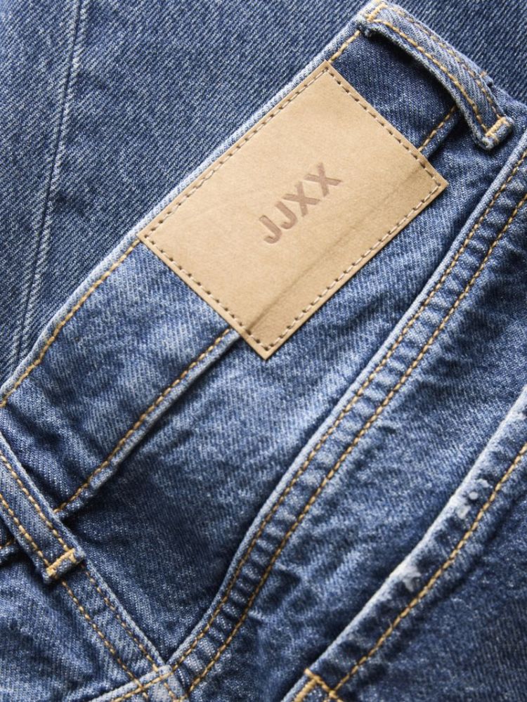 JXTOKYO CATIE WIDE HW DENIM DARK BLUE DENIM