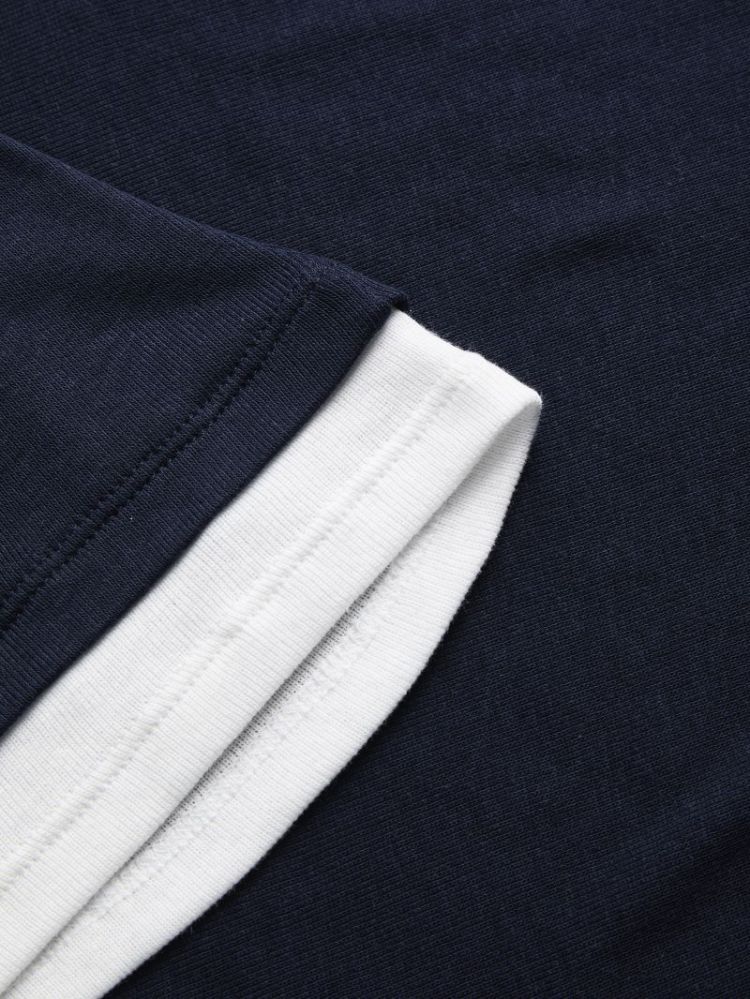 JXHENNA STR SL CONTRAST TOP NAVY BLAZER