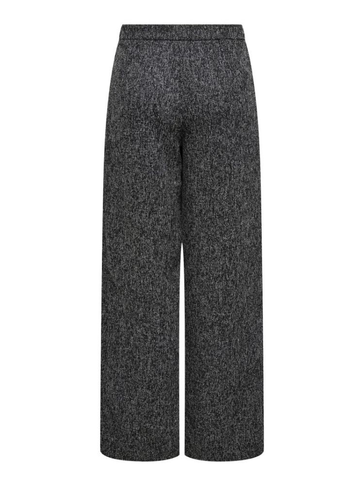 JDYFRANCESCA HW WIDE PANT BLACK:CLOUD DAN
