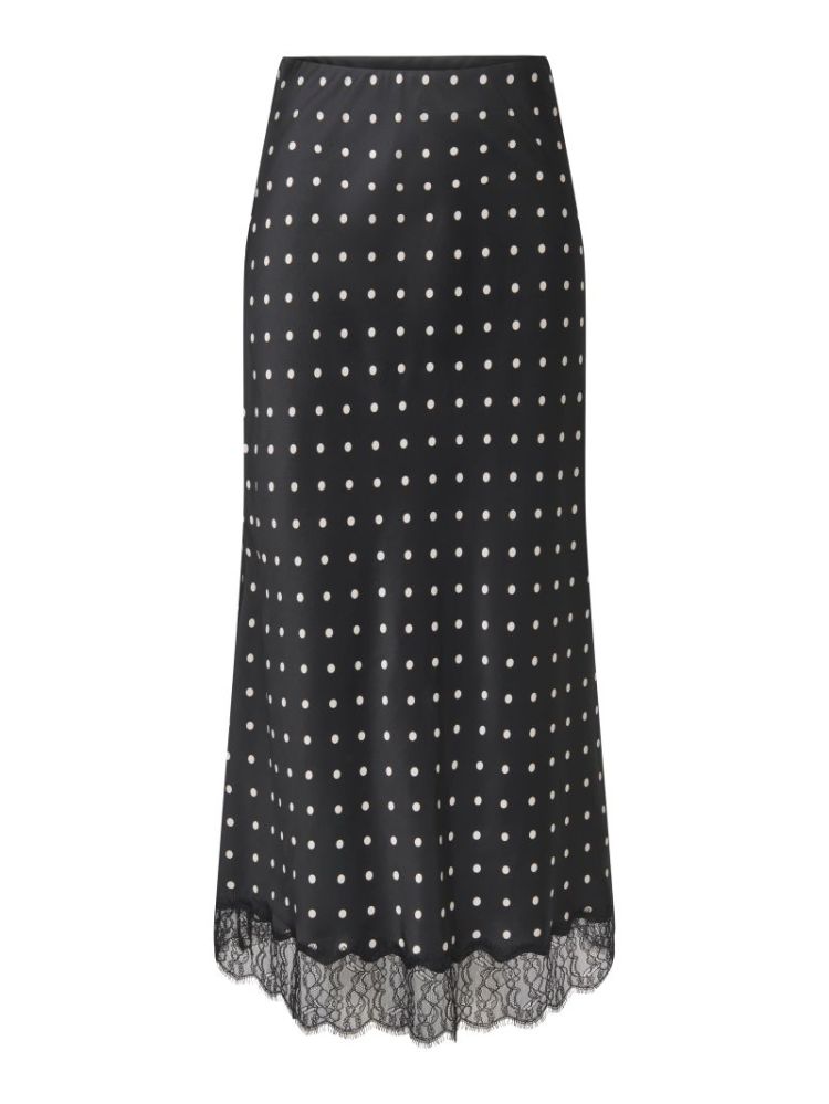 JDYCALLY MW MIDI SKIRT BLACK CLOUD DAN