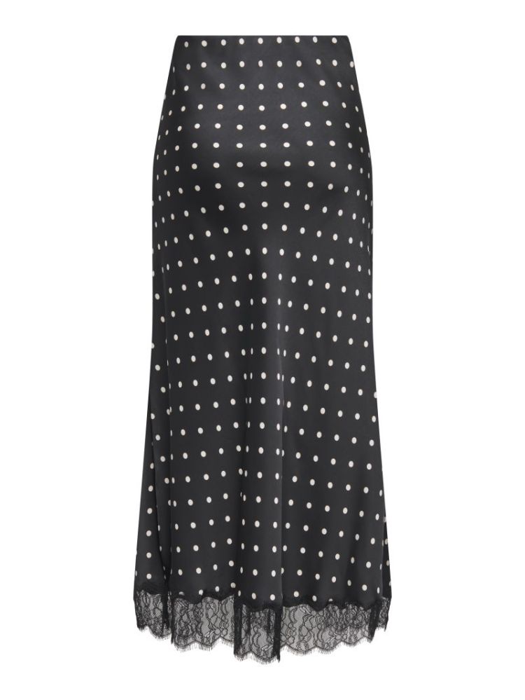 JDYCALLY MW MIDI SKIRT BLACK CLOUD DAN