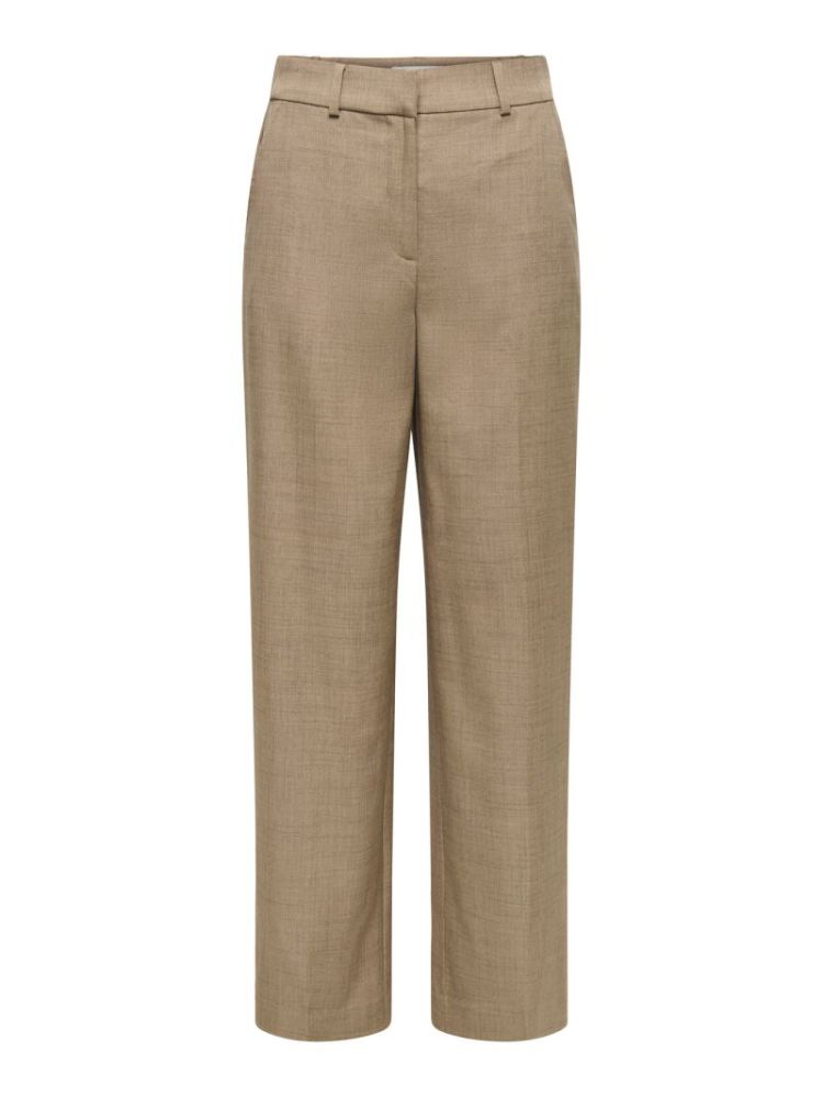 JDYHAZE HW STRAIGHT PANT FASSIL MELANGE