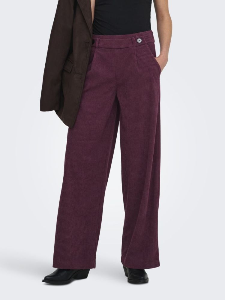 JDYEGGO CORD PANT WINDSOR WINE