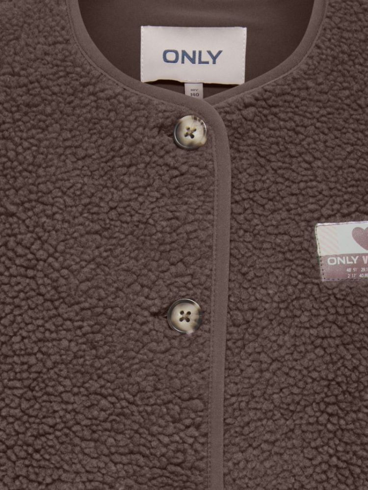KOGBABY LIFE TEDDY VEST CHOCOLATE BROWN