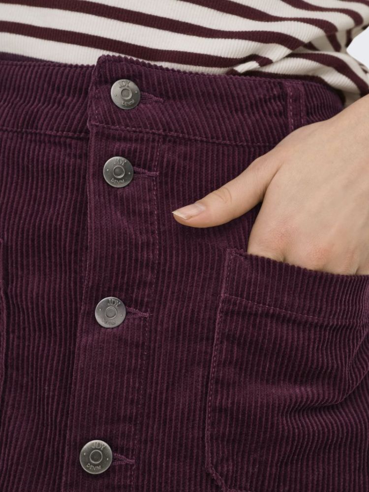 JDYSHIRAZ CORDUROY SKIRT NOOS FIG