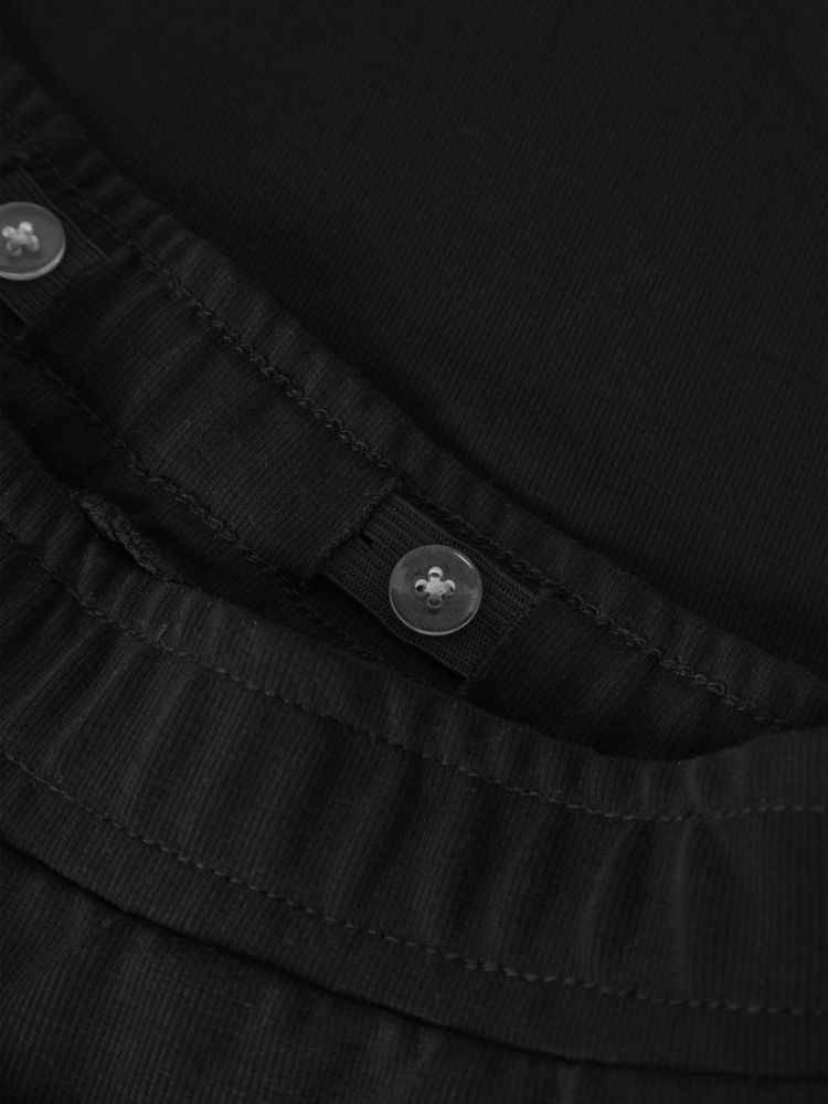 NKFLIVIA WIDE PANT BLACK