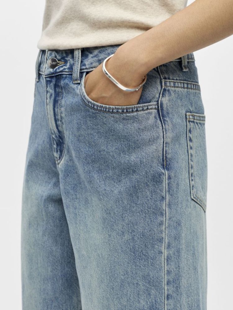OBJMIU ZOE MW BARREL ANKLE NOO LIGHT BLUE DENI