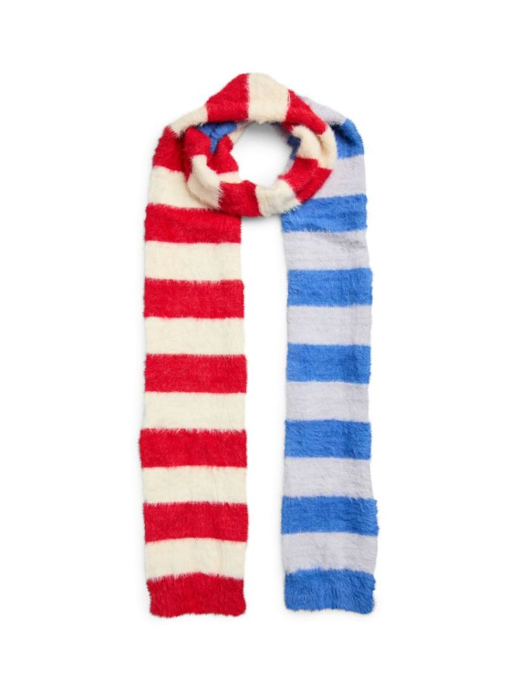 PCAVERA NARROW SCARF FLAME SCARLETT 
