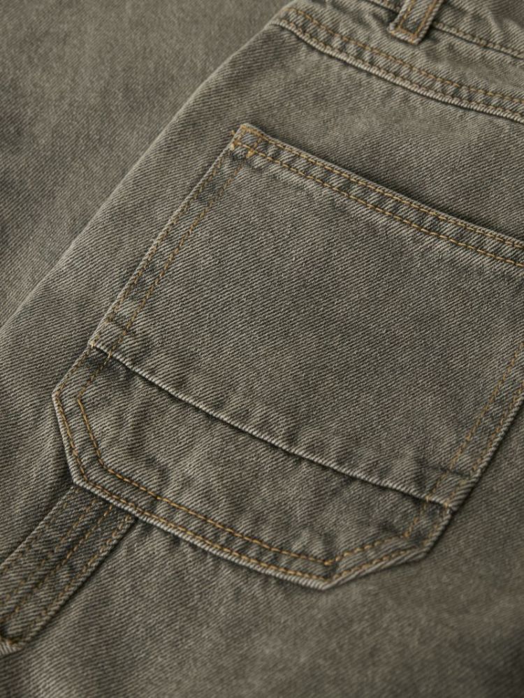 NKMRYAN STRAGHT JEANS NOOS MEDIUM BROWN DE
