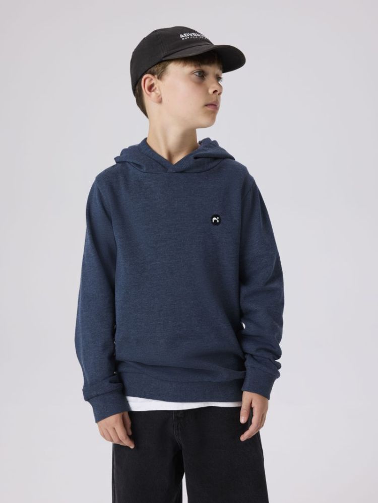 NKMVIMO LS SWEAT W HOOD NOOS DARK SAPPHIRE