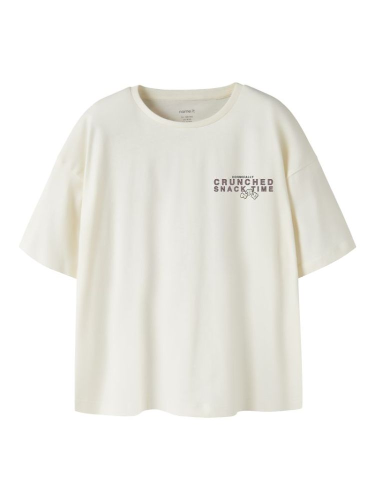 NKFKEAN SS RLX TOP ANTIQUE WHITE