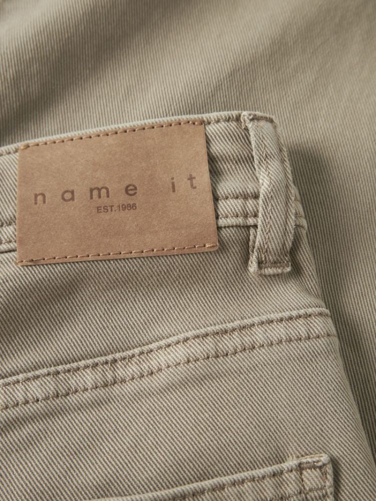 NKMBEN X-SSKATER TWI PANT NOOS CHINCHILLA