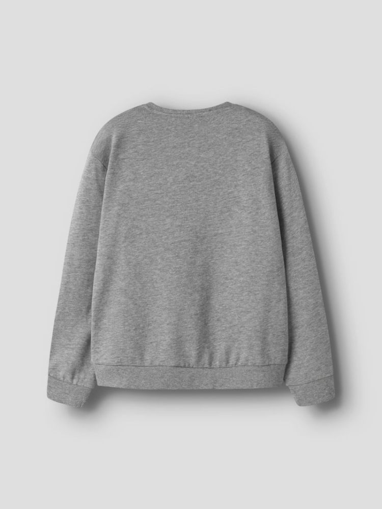 NKMNILAN LS NREG SWE GREY MELANGE