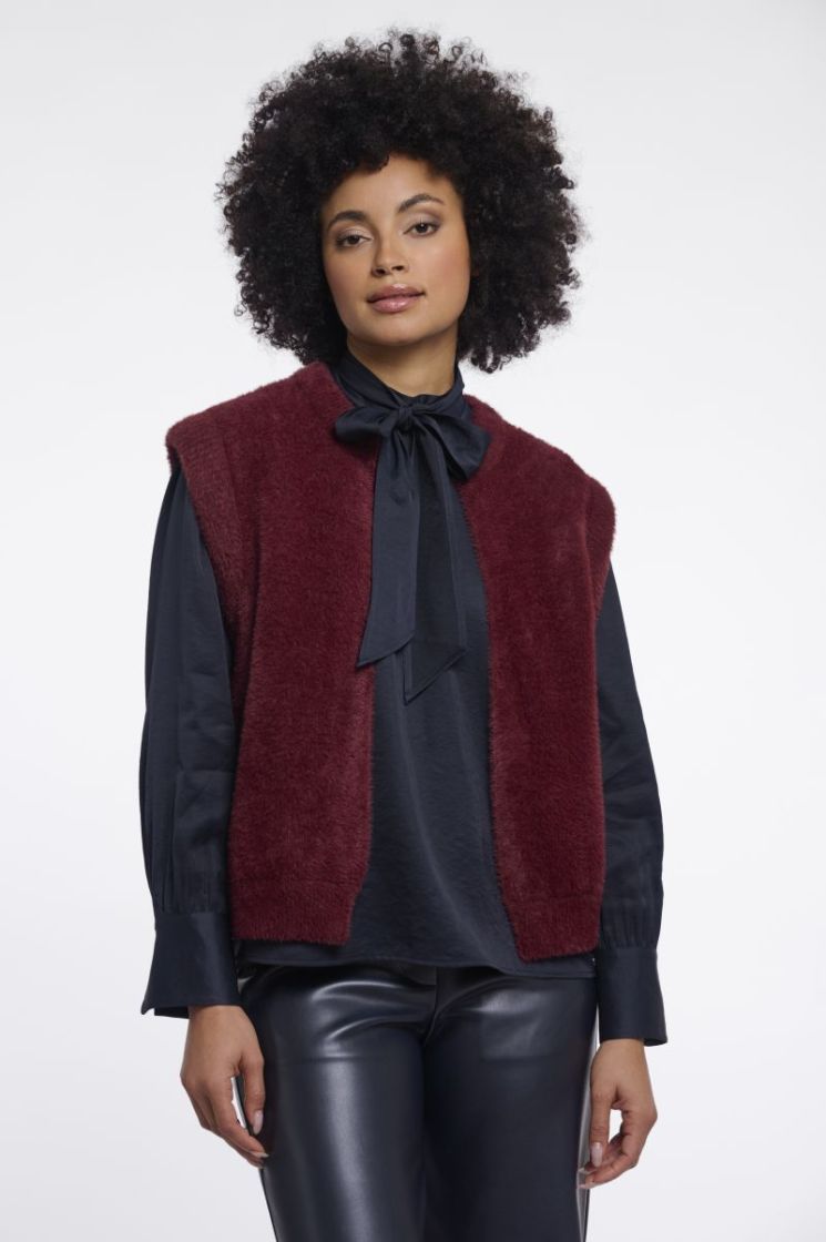 SHORT WAISTCOAT SANGRIA