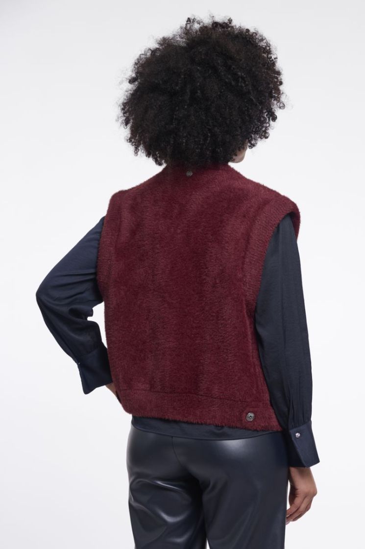 SHORT WAISTCOAT SANGRIA