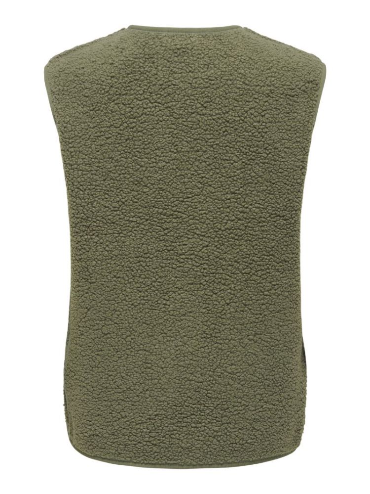 JDYSIMINA TEDDY WAISTCOAT NOOS GREEN