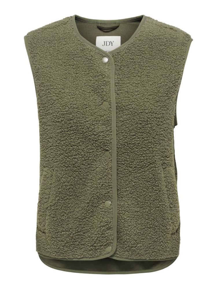 JDYSIMINA TEDDY WAISTCOAT NOOS GREEN