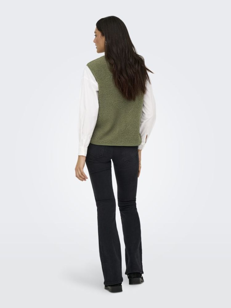 JDYSIMINA TEDDY WAISTCOAT NOOS GREEN