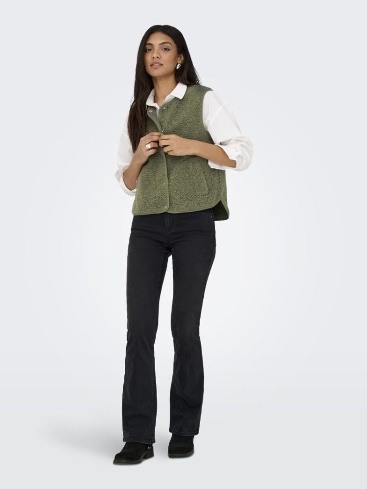 JDYSIMINA TEDDY WAISTCOAT NOOS GREEN  