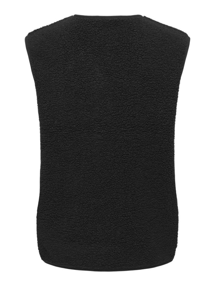 JDYSIMINA TEDDY WAISTCOAT NOOS BLACK