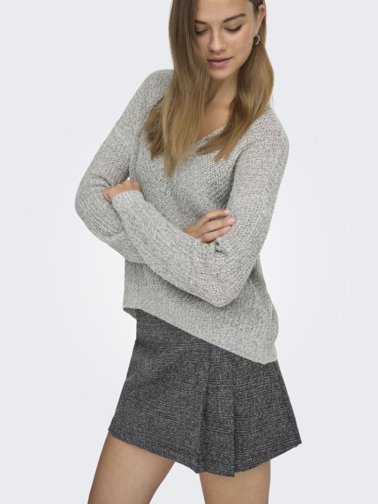 JDYTAYLOR MW PLEAT MINI NOOS BLACK DARK GREY