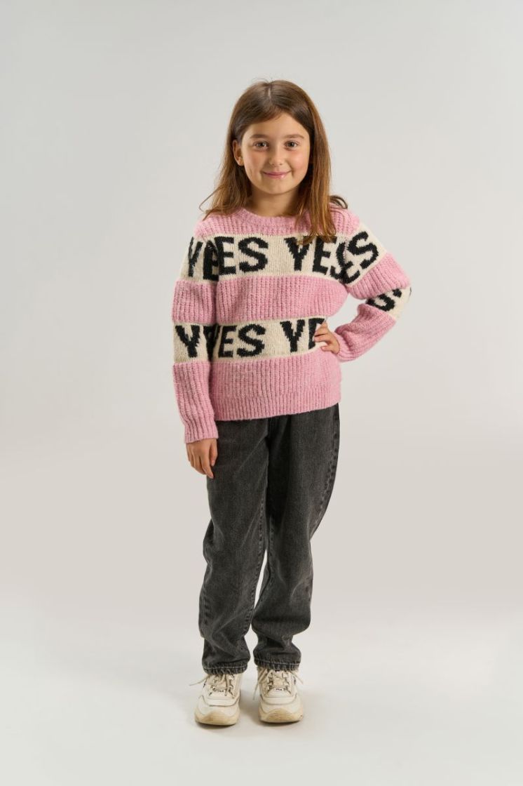 TNValette Knit Pullover Pink Lavender T