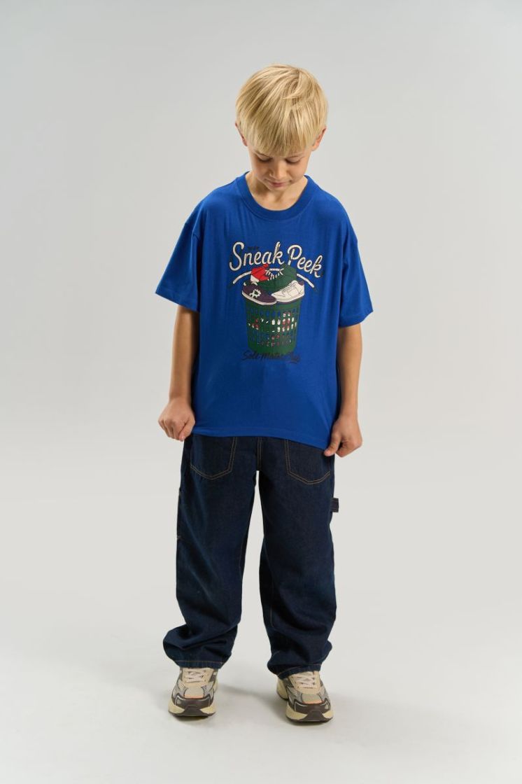 TNVitali OS S_S Tee Mazarine Blue