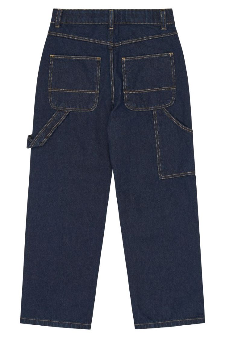 TNBern Baggy Fit Worker Jeans Unwashed Blue D
