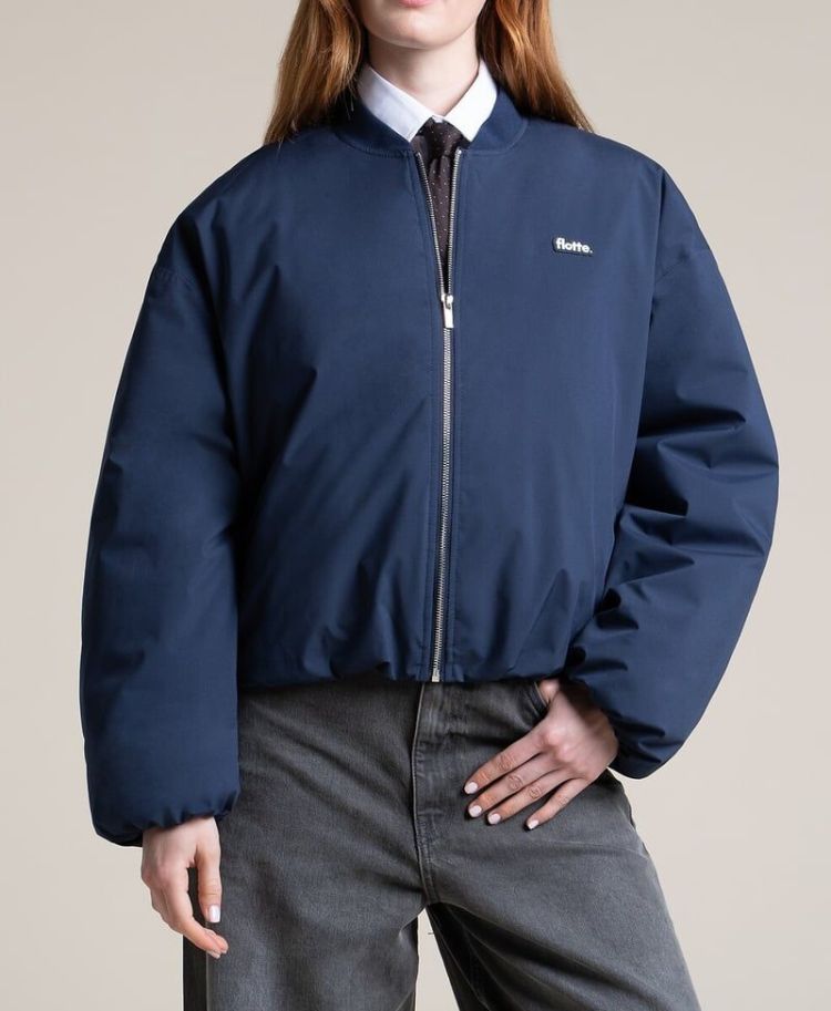 BOMBERS COURT COUPE VENY INDIGO