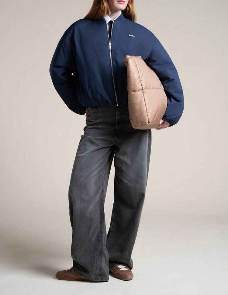 BOMBERS COURT COUPE VENY INDIGO