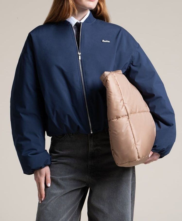 BOMBERS COURT COUPE VENY INDIGO