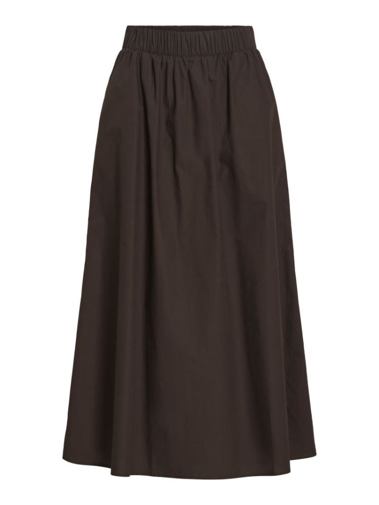 VISOPHIE HW ANKLE SKIRT NOOS COFFEE BEAN