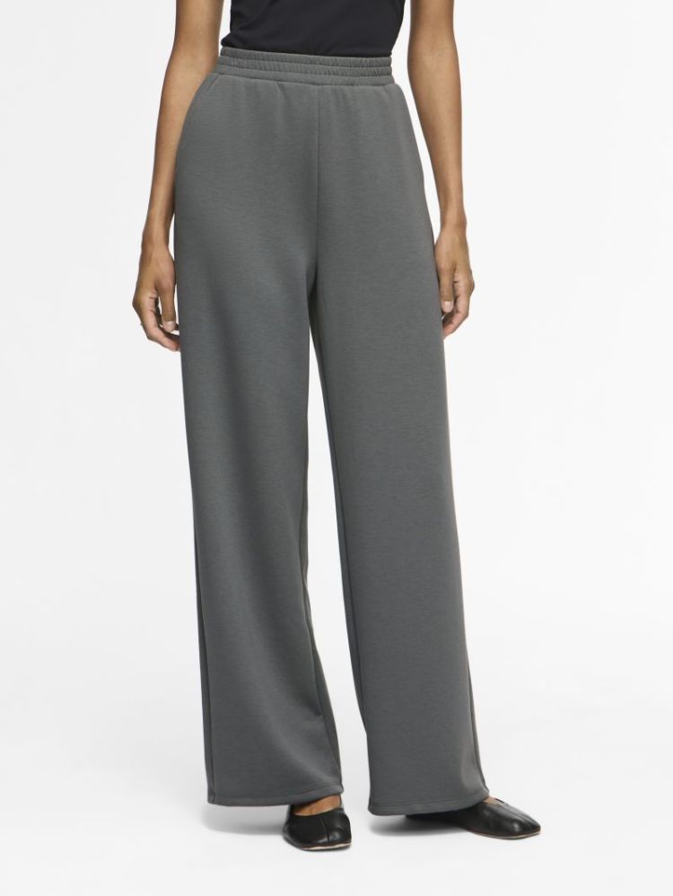 VISIFFI HW WIDE PANTS BALSAM GREEN