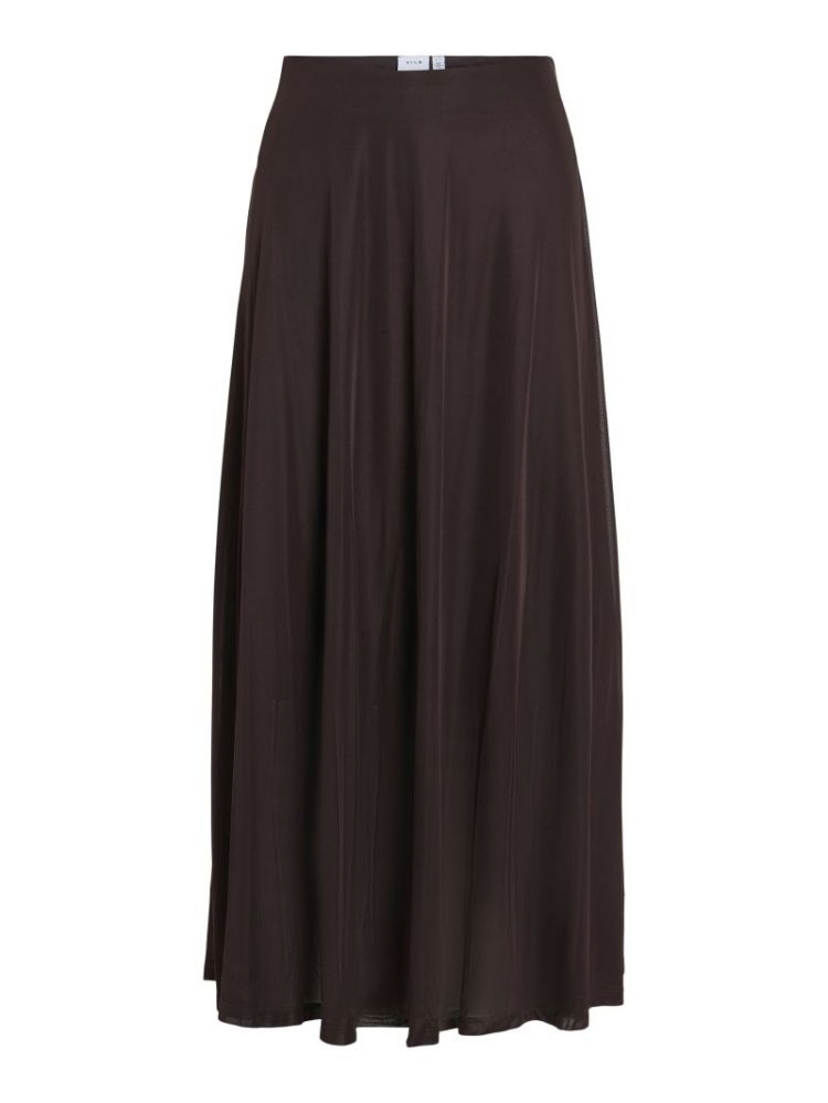 VIKARFA HW MIDI SKIRT COFFEE BEAN