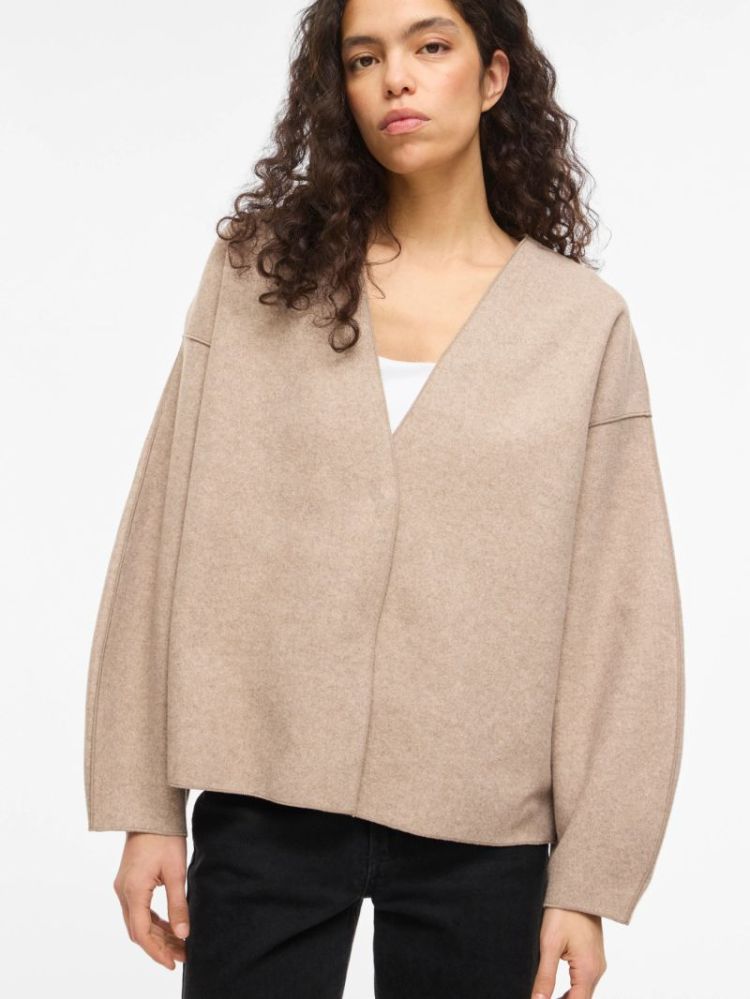 VIJUICE LOOSE JACKET NOOS NATURAL MELANGE