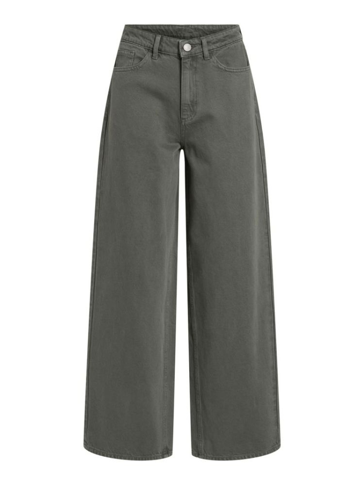VIFREYA HW COLOR WASHED JEANS BALSAM GREEN