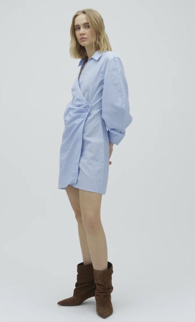  LIGHT BLUE CHEC