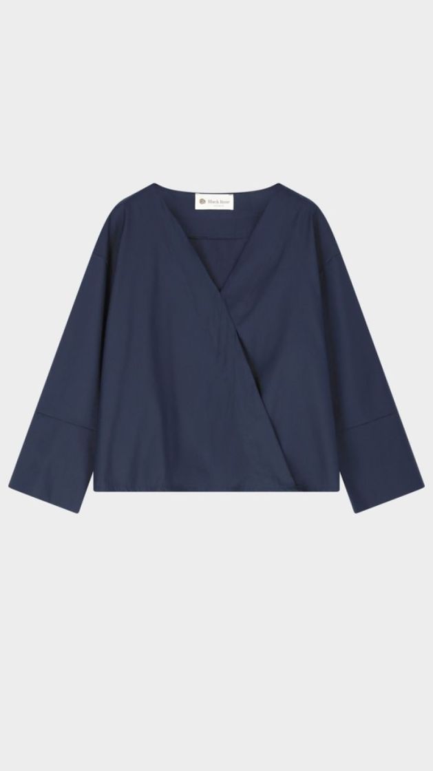 oversized blouse navy   