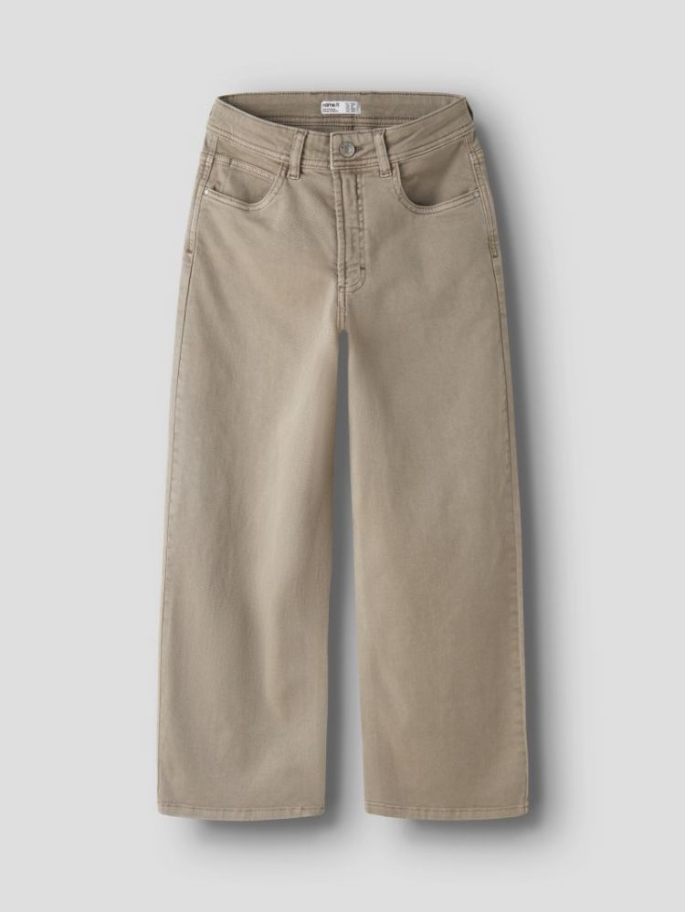 NKMBEN X-SSKATER TWI PANT NOOS CHINCHILLA