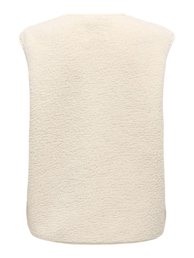 JDYSIMINA TEDDY WAISTCOAT NOOS PUMICE STONE