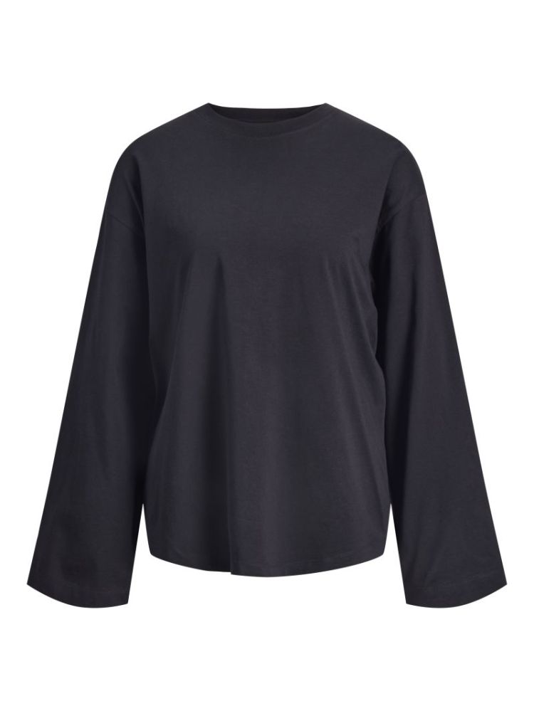 JXANDREA WASH LOOSE TEE BLACK WASH
