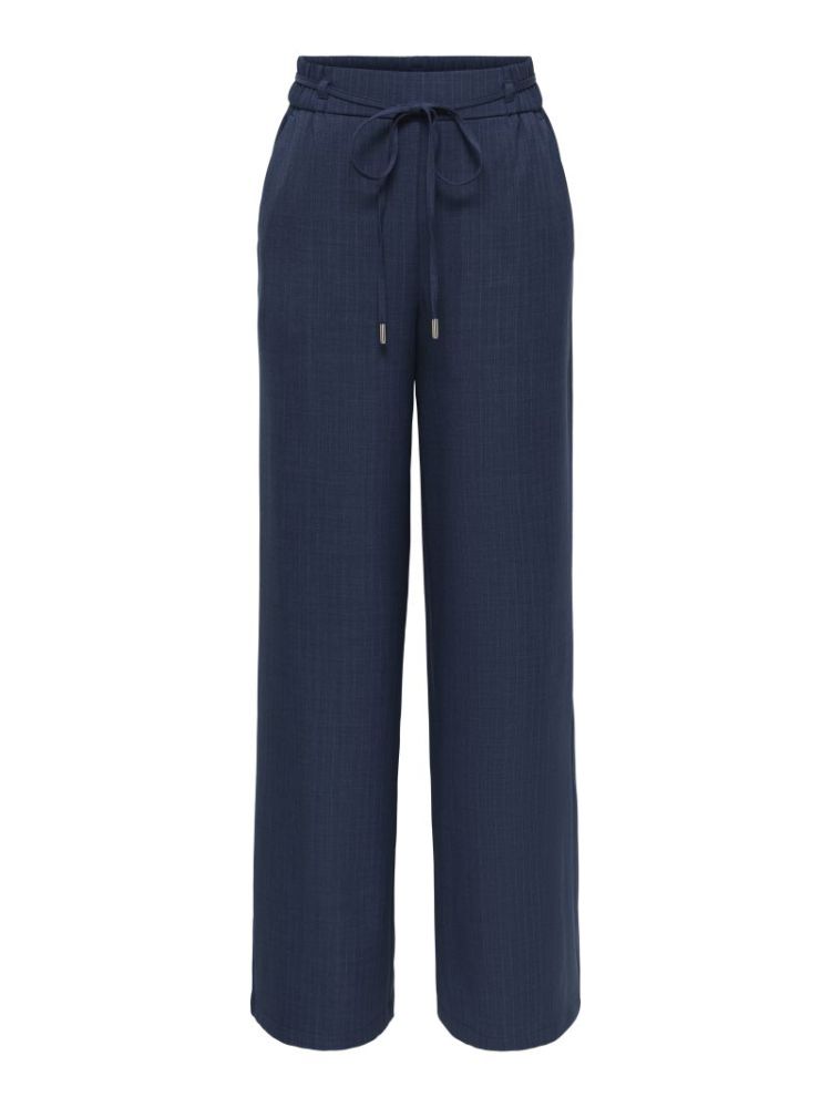 JDYVESTA HW PANT WVN NAVY BLAZER/PIN