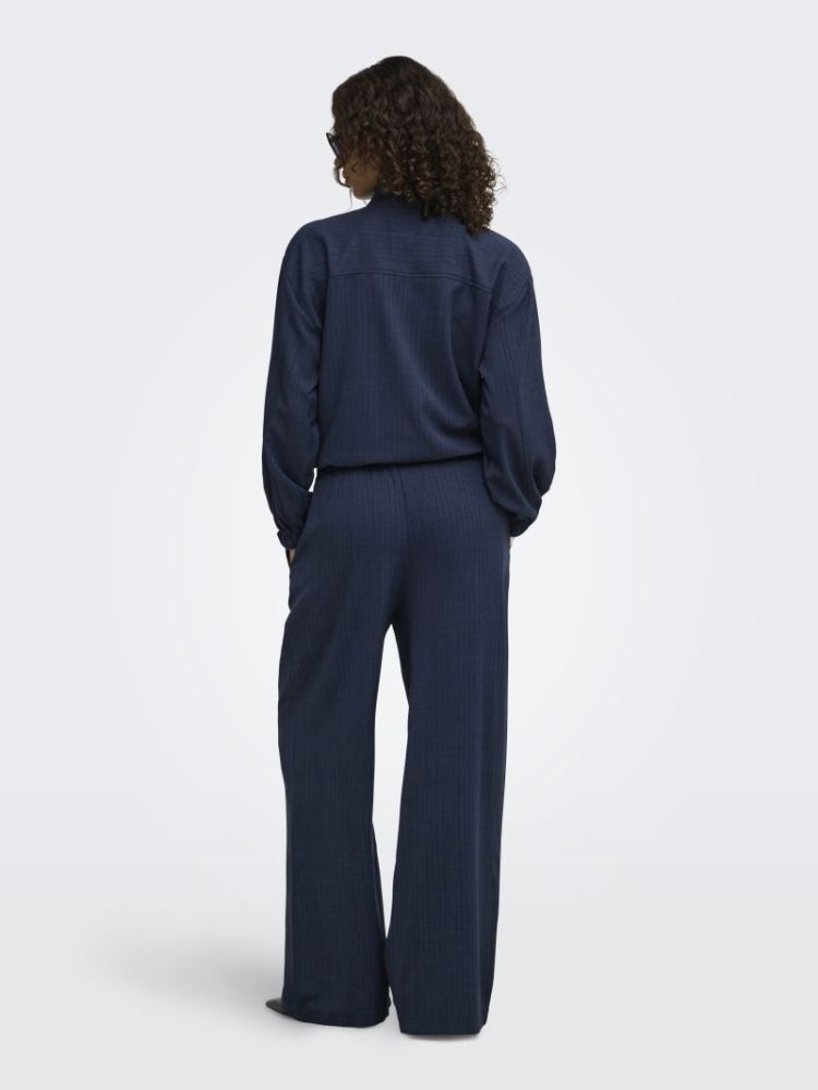 JDYVESTA HW PANT WVN NAVY BLAZER/PIN