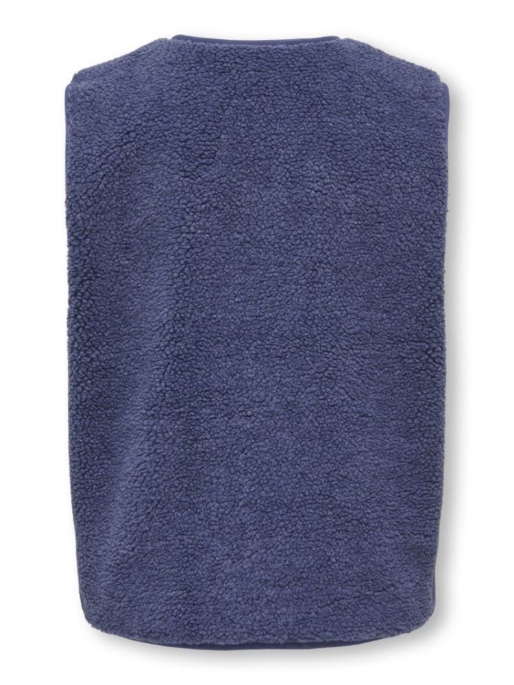 KOGBABY LIFE TEDDY ZIP VEST FR BLUE INDIGO