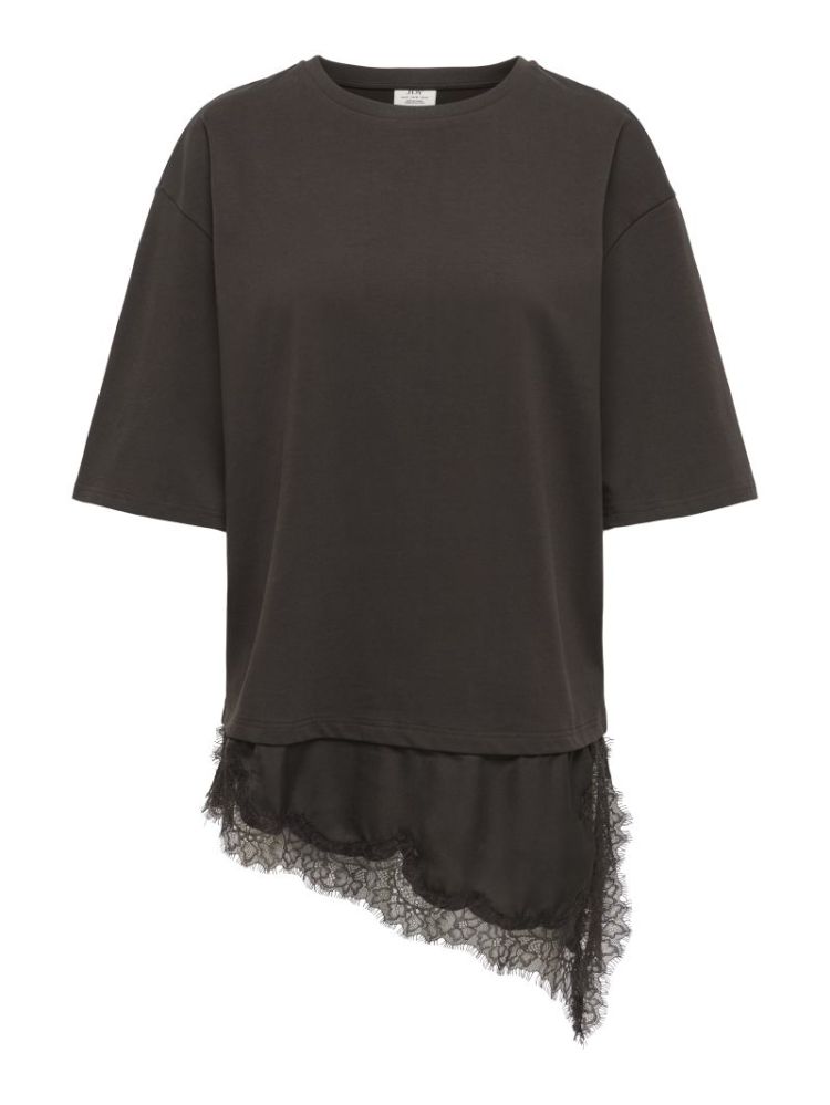 JDYALMA LACE DETAIL BLACK