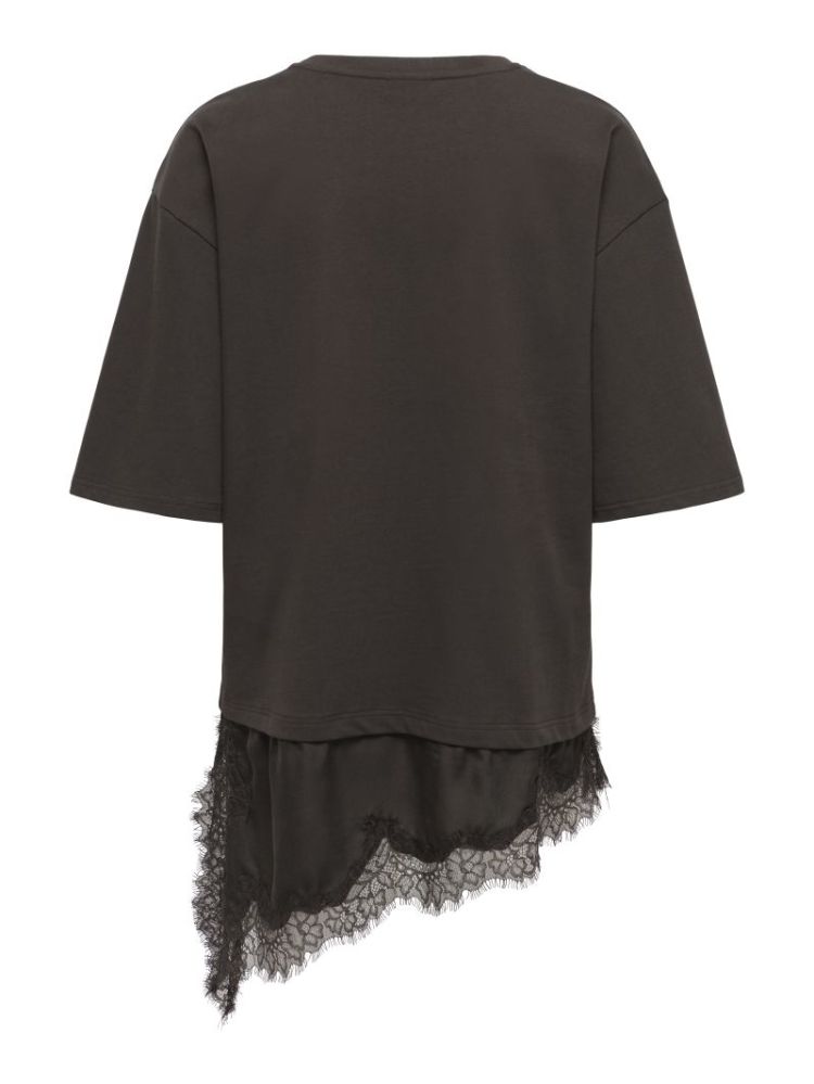 JDYALMA LACE DETAIL BLACK