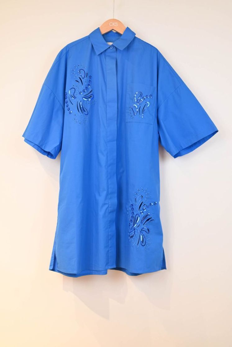 DIMPLY BLM BLUE MEDIUM