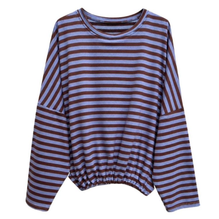 SWEATER STRIPED LBLUE STRIPE