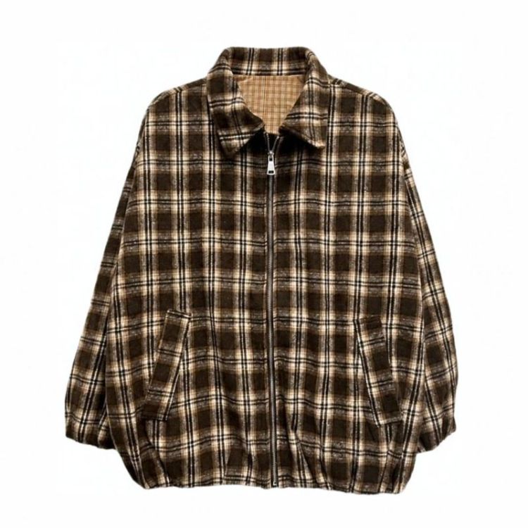 JAS CHECKED BEIGE